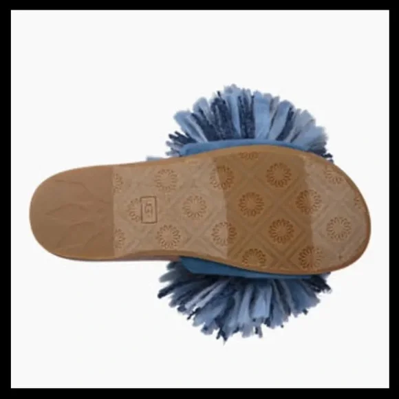 UGG Cindi Blue Yarn SandalsHard To Find - Picture 7 of 8